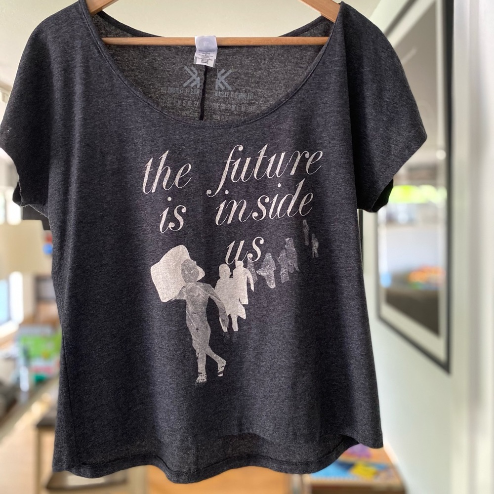 W.A.S.T.E Clothing Etc Radiohead Crop-top Size Medium